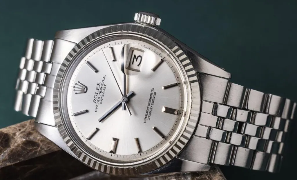 Replica Rolex Datejust White Dial fluted Bezel Jubilee Bracelet