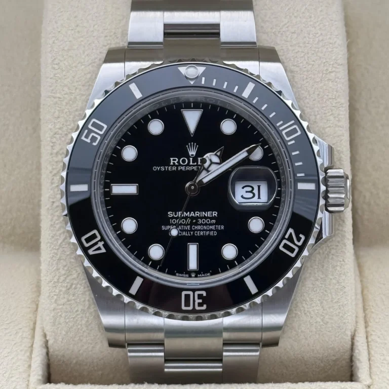 Superclone Rolex Submariner Black Dial 126610LN Perspective View